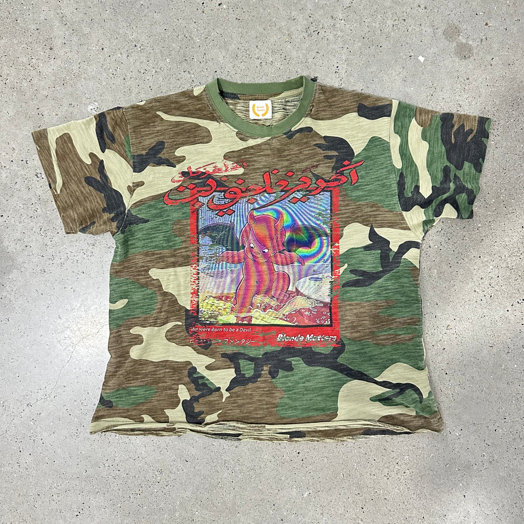 DEVIL CUPID CAMO TEE